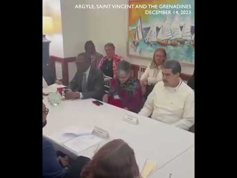 Venezuela's Maduro, Guyana's Ali meet amid territorial dispute