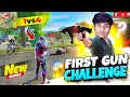 Only First Gun Challenge With New OP Bundle🔥 || Solo Vs Squad मे Popat Hogaya 😨 || Free Fire Max