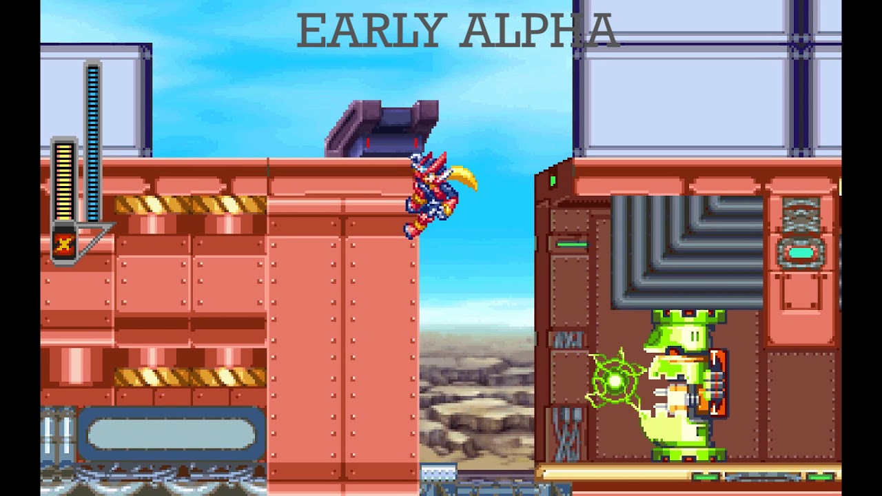 Mega Man Zero Rezurrection: Train Pursuit