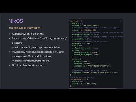 Wes Payne - Mesh Network Sidecars for NixOS Services (Nix Vegas @ DEF CON 33)
