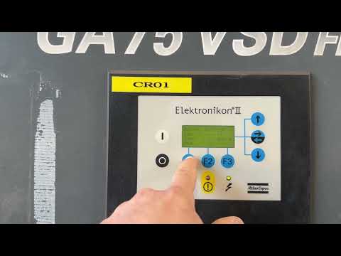 Schraubenkompressor Atlas Copco GA 75 VSDFF - Nr. 387