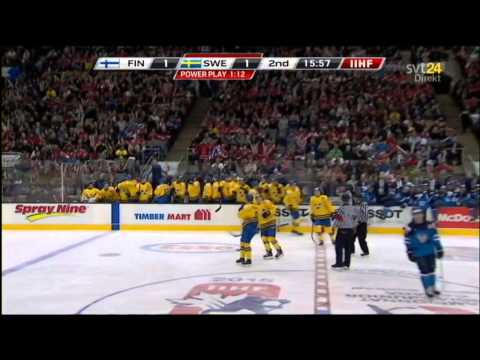 Finland vs Sweden 1-1 IIHF WJC 2014/2015 2015-01-02 PART 2 of 9