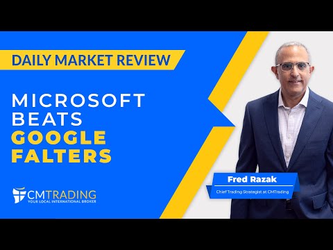 CMTrading Daily Market Review October 25th, 2023 - Microsoft beats, Google falters.