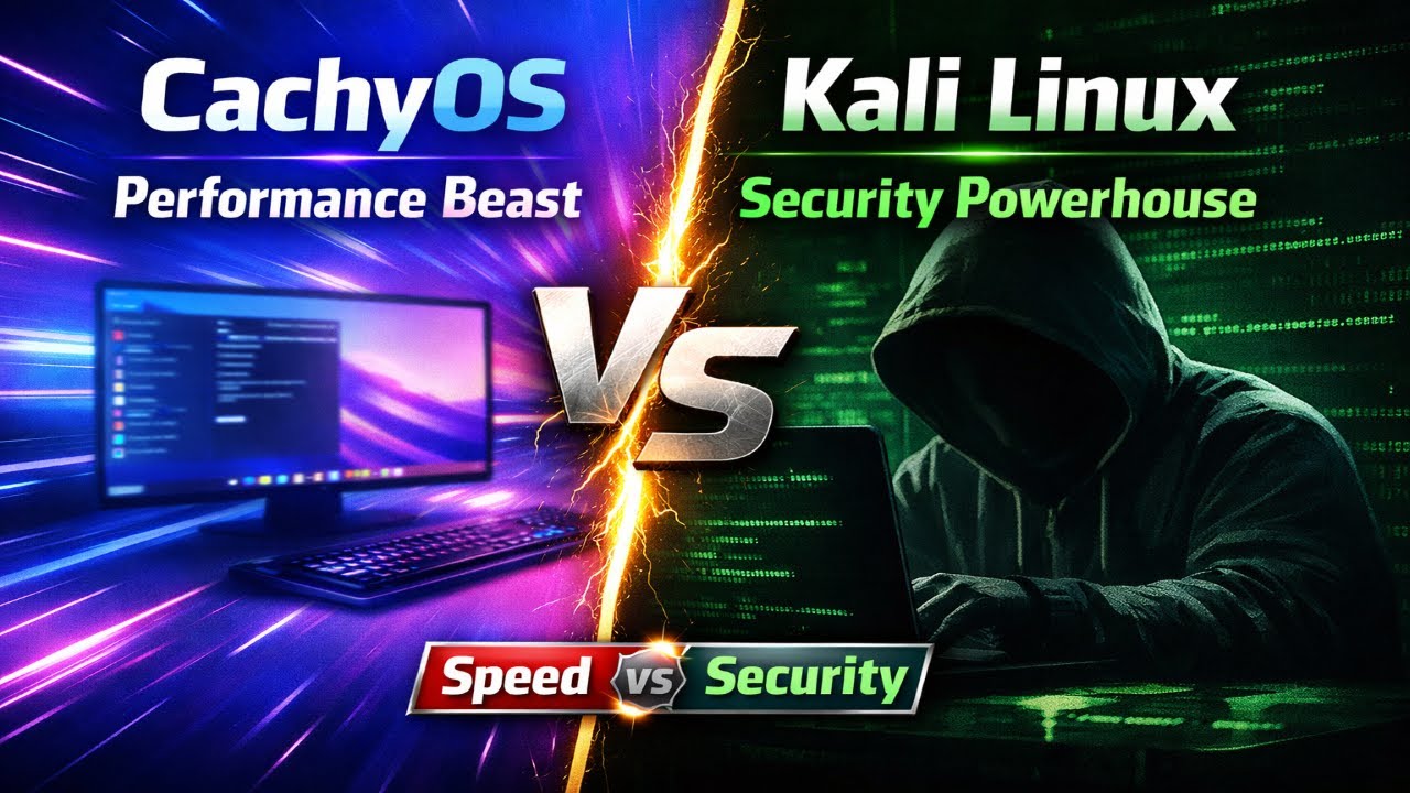 CatchyOS vs Kali Linux — Performance Beast vs Security Powerhouse | Which Linux Is Right for You?