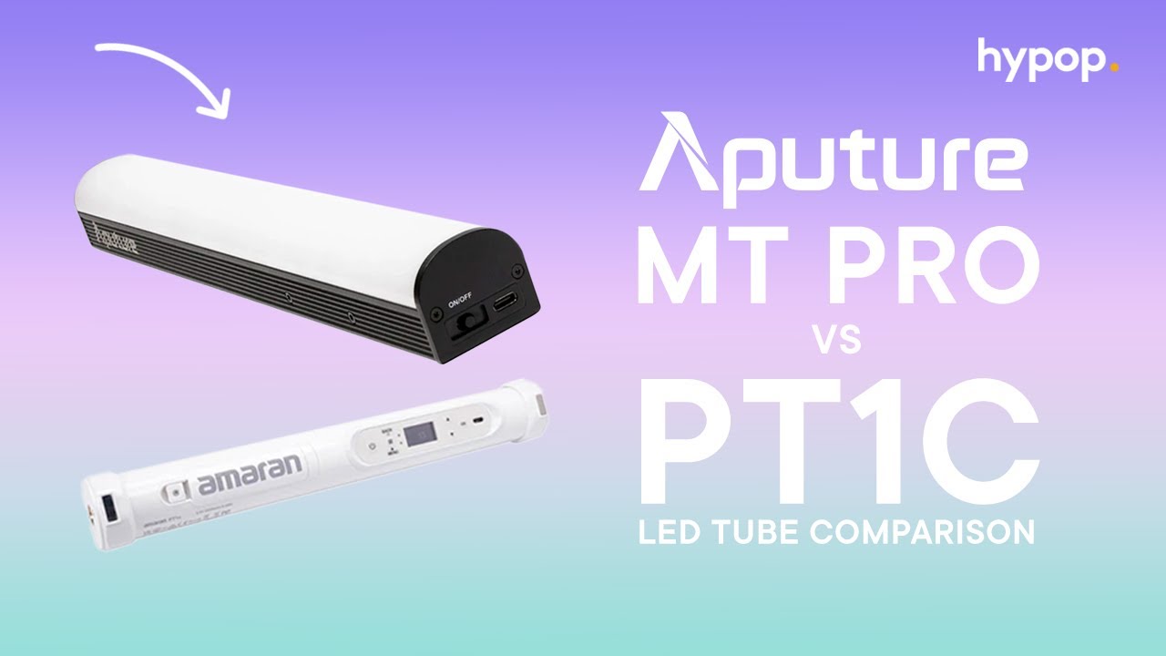 Which RGB LED Tube is BETTER? | Aputure MT Pro vs. Amaran PT1c