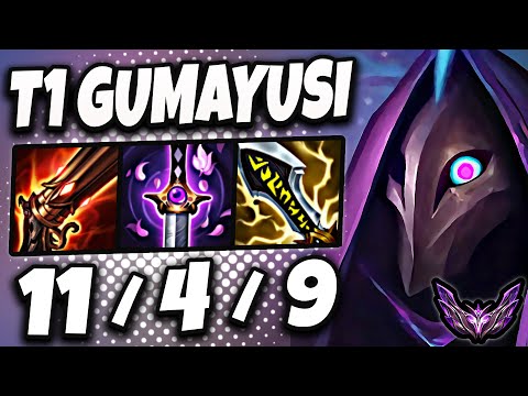 T1 Gumayusi Jhin vs Sivir [ ADC ] Patch 25.15 Korea Master