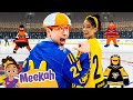 Blippi VS Meekah Ice Hockey Championship Educational Videos For Kids Blippi And Meekah Kids TV