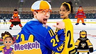 Blippi VS Meekah: Ice Hockey Championship | Educational Videos for Kids | Blippi and Meekah Kids TV