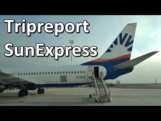 Sunexpress sitzplätze Boeing 737