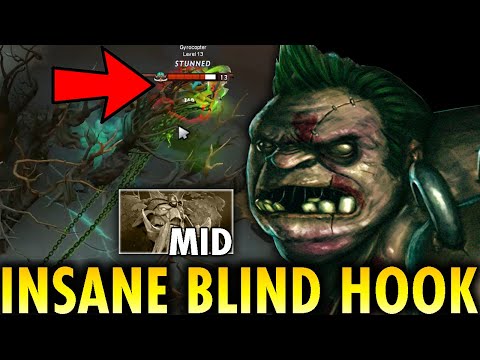 Kidding me? Treant Protector Mid?? Pudge EPIC Blind Hook | Genius Pudge