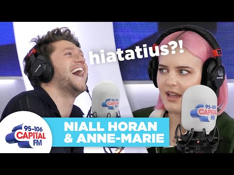Niall Horan Can't Spell Hiatus 😐 | Anne-Marie & Niall Horan | Capital