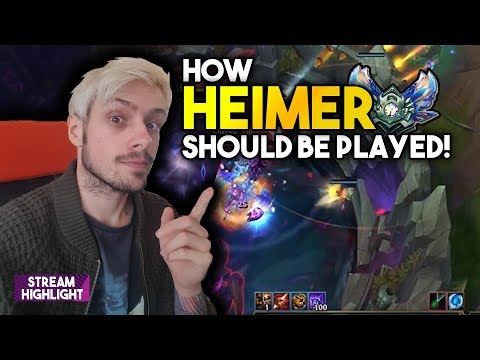 Rezone | This Is How You Play HEIMERDINGER! 200 IQ Outplays & Baron Steals! - League of Legends