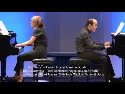 Carlos Guastavino  - Tres Romances  Argentinos  - No. 3 “Baile”