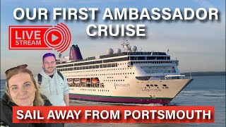 Our First Ambassador Cruise- Live Sail Away Onboard Ambition