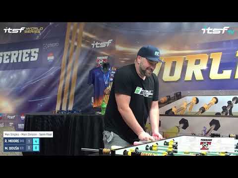 M. Douša vs R. Moore - Men Singles - Semi-Final - ITSF World Series Tornado 2025