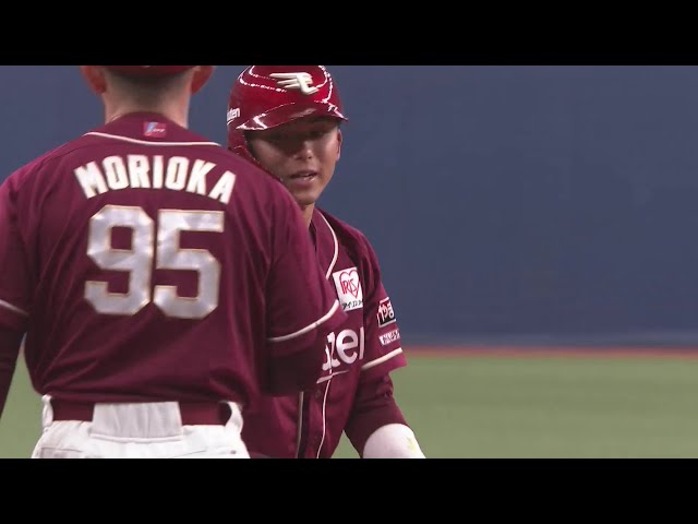 【6回表】本日3打点!! イーグルスのドラ1ルーキー・宗山塁 2点タイムリー3ベース!! 2025年3月4日 オリックス・バファローズ 対 東北楽天ゴールデンイーグルス