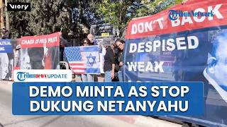 Massa Kepung Kediaman Dubes AS di Yerusalem, Protes Trump Minta Stop Beri Dukungan ke Israel