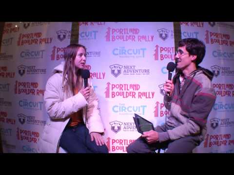 Isabelle Faus - Interview at the Portland Boulder Rally 2013