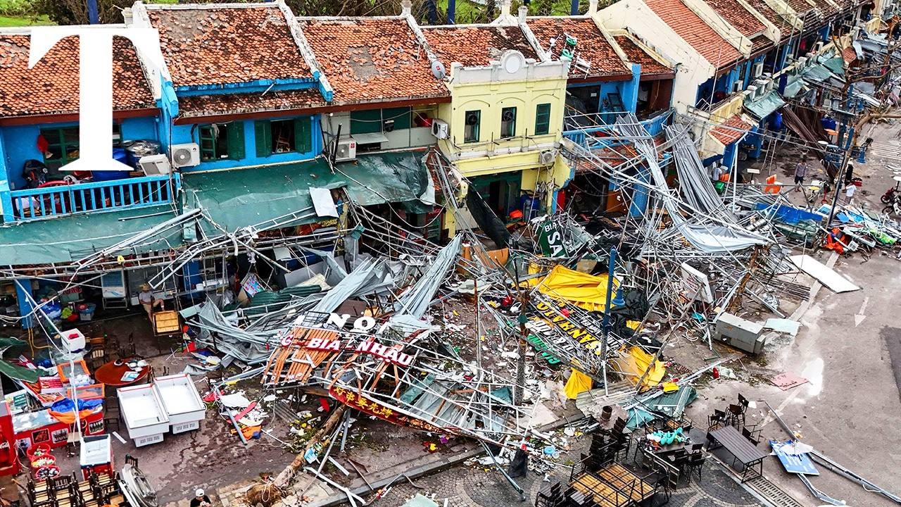 Typhoon Yagi: dozens dead after powerful storm hits Vietnam