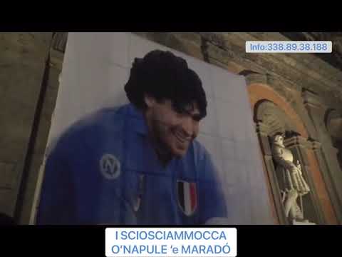 LA MANO DE DIOS ( VERSIONE NAPOLETANA) I SCIOSCIAMMOCCA O’NAPULE e’ MARADÓ (IL NAPOLI ‘e MARADONA)