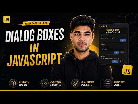 Javascript Alert Prompt Confirm Dialog Boxes Explained Javascript Tutorial 17