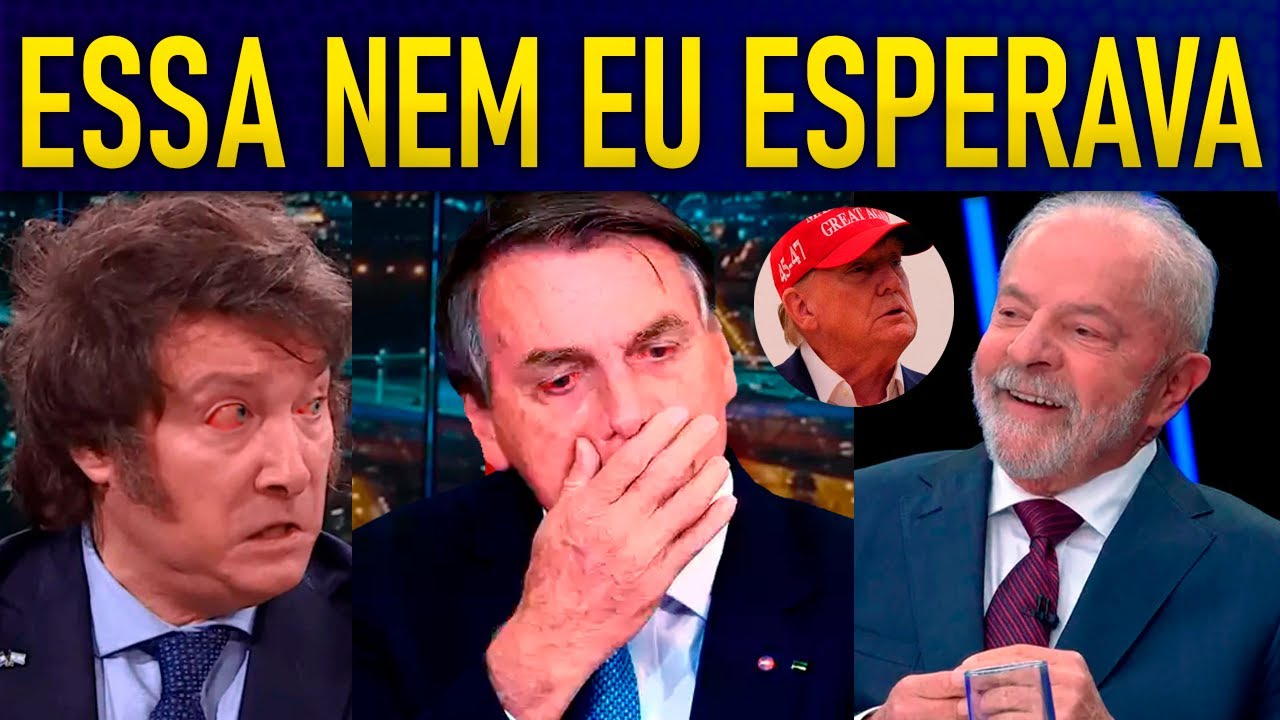 Milei TRAl Bolsonaro e Trump e começa DESDOLARIZAÇÃO MASSIVA!!! Dilma acelera FIM DO IMPERIALISMO!!!