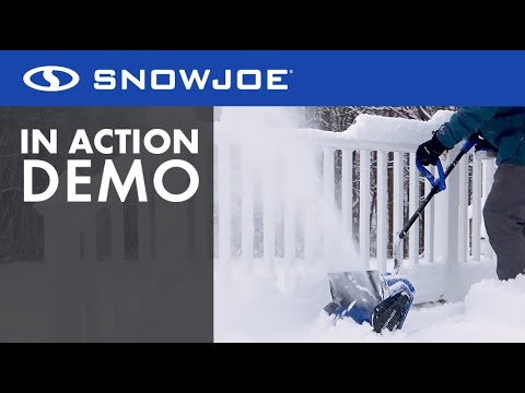 24V-SS13 - Snow Joe 13-Inch IONMAX Cordless Snow Shovel Kit - Live Demo