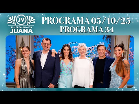 ALMORZANDO CON JUANA - Programa 05/10/25 - PROGRAMA 34 -TEMPORADA 2025
