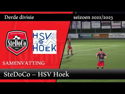 Samenvatting SteDoCo - HSV Hoek (08/09/22)