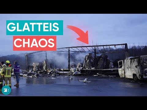 Glatteis-Alarm in Westdeutschland: Drei Menschen tot