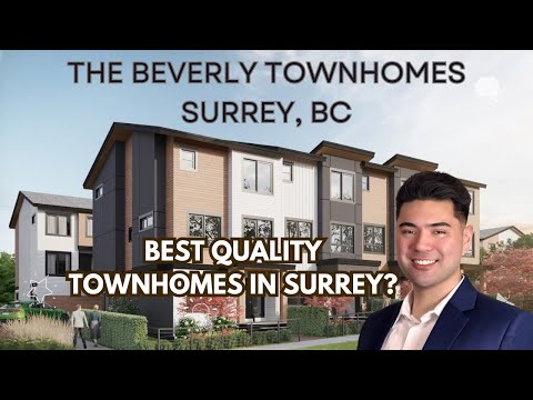 🏡 TOURING The Beverly – New Townhomes in Fraser Heights, Surrey BC | Only 5% Down! 🔥