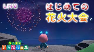 【あつ森】はじめての花火大会を過ごそう！【Switch2】