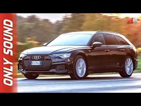 NEW AUDI A6 AVANT 2019 - FIRST TEST DRIVE ONLY SOUND