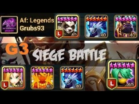 High G3 Siege EU THEBAE TOO BROKEN AF LEGENDS Vs Rinji Vs Light Hope