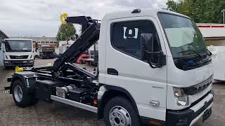 Mitsubishi Fuso Canter 7C15 Mod. 2022 City Abrollkipper hook lift truck for sale image 4 Mitsubishi Fuso Canter 7C15 Mod. 2022 City Abrollkipper hook lift truck image 4