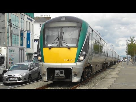 Irish Rail 22000 Class Intercity Train 22214 - Wexford Town, Ireland