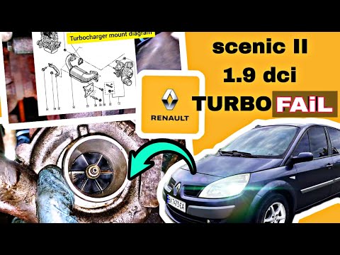Turbo removal | 1.9 dci renault scenic 2