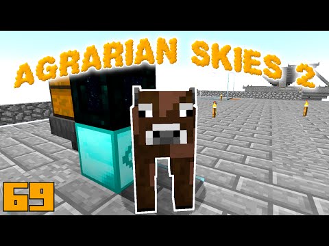Minecraft Mods Agrarian Skies 2 - AUTOMATIC CHOCOLATE MILK [E69] (Modded Skyblock)