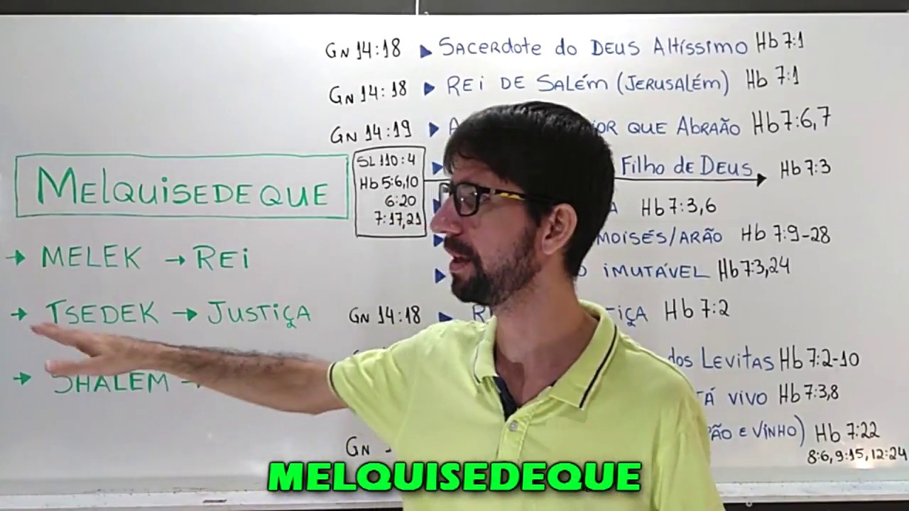 GÊNESIS 14 - MELQUISEDEQUE - Rei de Salém