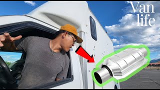 CAUGHT IN THE ACT - Catalytic converter theft!