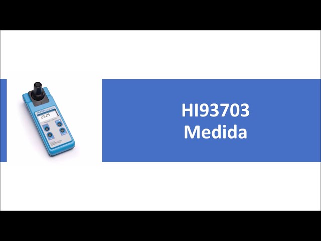 Vídeo relacionado con Medidor digital portátil de turbidez del agua Turbidímetro, medidor de turbidez de agua digital portátil, de acuerdo con el estándar ISO7027, precisión 0,1