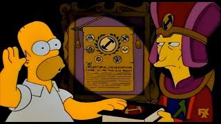 The Simpsons: Homer joins a secret Society [Clip]