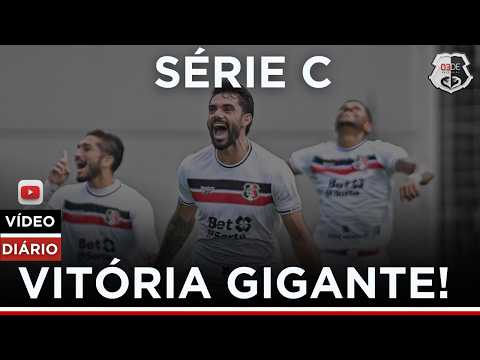 SANTA CRUZ VENCE BRUSQUE FORA DE CASA E JÁ FAZ TORCIDA SONHAR!