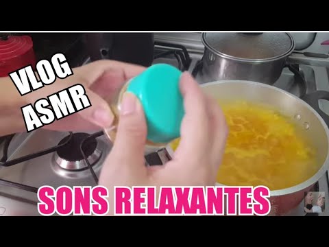 FAZENDO ALMOÇO/APENAS SONS DA CASA/RELAXANTE #asmr