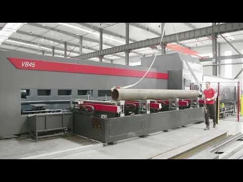 Voortman V845 | automatic infeed multiple profiles