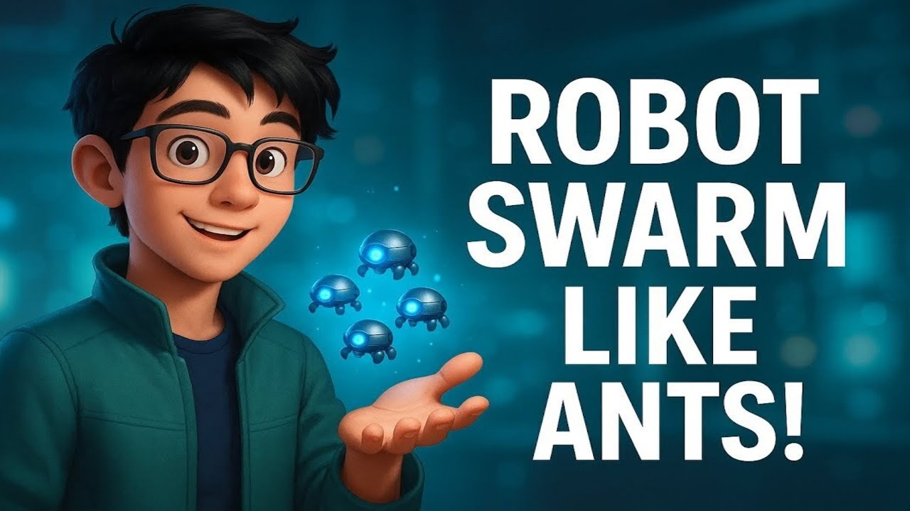 The Swarm Robots That Act Like Ant Colonies