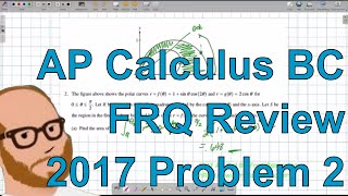 Calculus BC Free Response 2017 FRQ 2