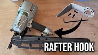 How to Install Metabo HPT Rafter Hook Attachment