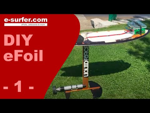 DIY Electric Surfboard - Electric Hydrofoil