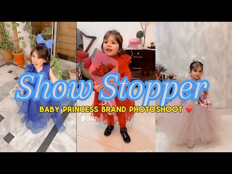 Watch Baby Princess❤️Show Stopper ????Most Adorable Baby for Brand photoshoot ❤️#baby #Princess